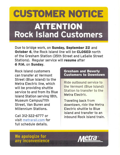 Metra Rock-Island-line